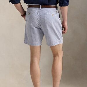 Polo by Ralph Lauren Blue Striped Men Shorts
